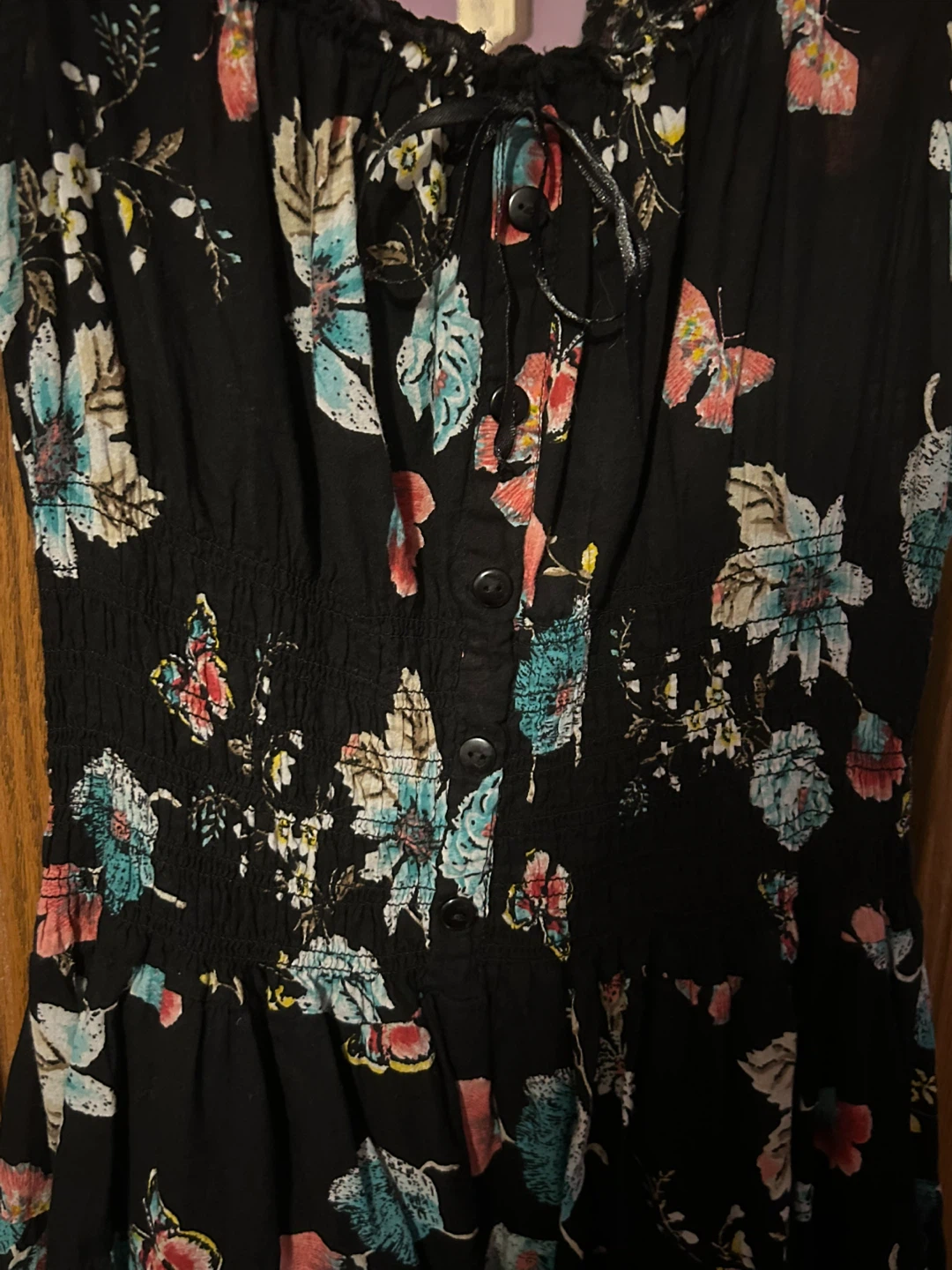 Black Floral Dress - photo 2