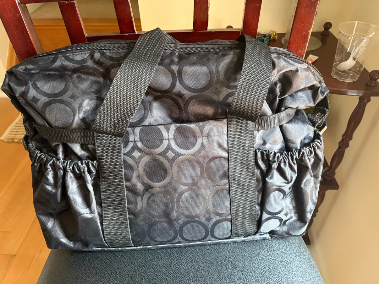 Black Diaper bag - photo 2
