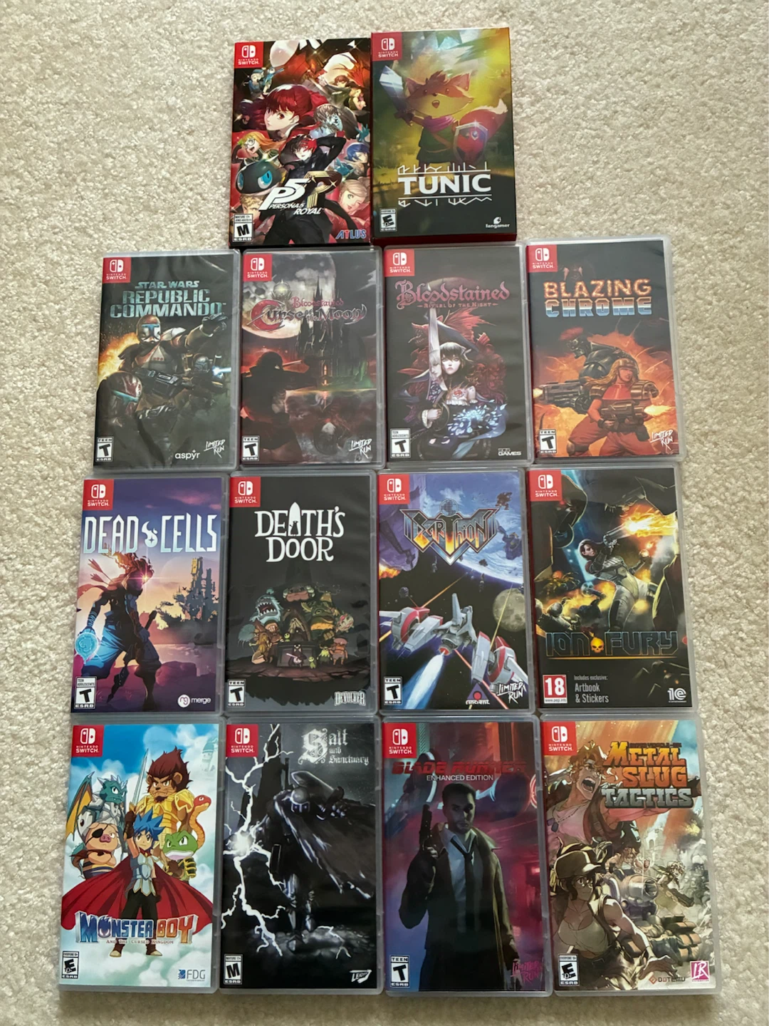 Nintendo Switch Games Collection