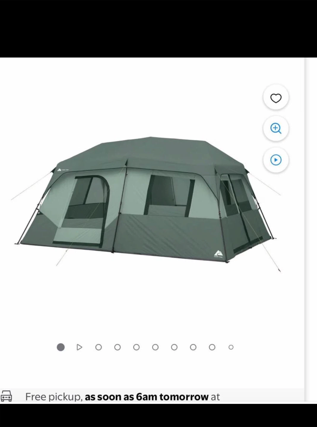 Ozark Trail 10-Person Instant Cabin Tent(NEVER OPENED) - photo 3