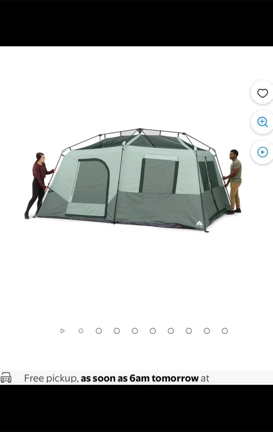 Ozark Trail 10-Person Instant Cabin Tent(NEVER OPENED) - photo 4