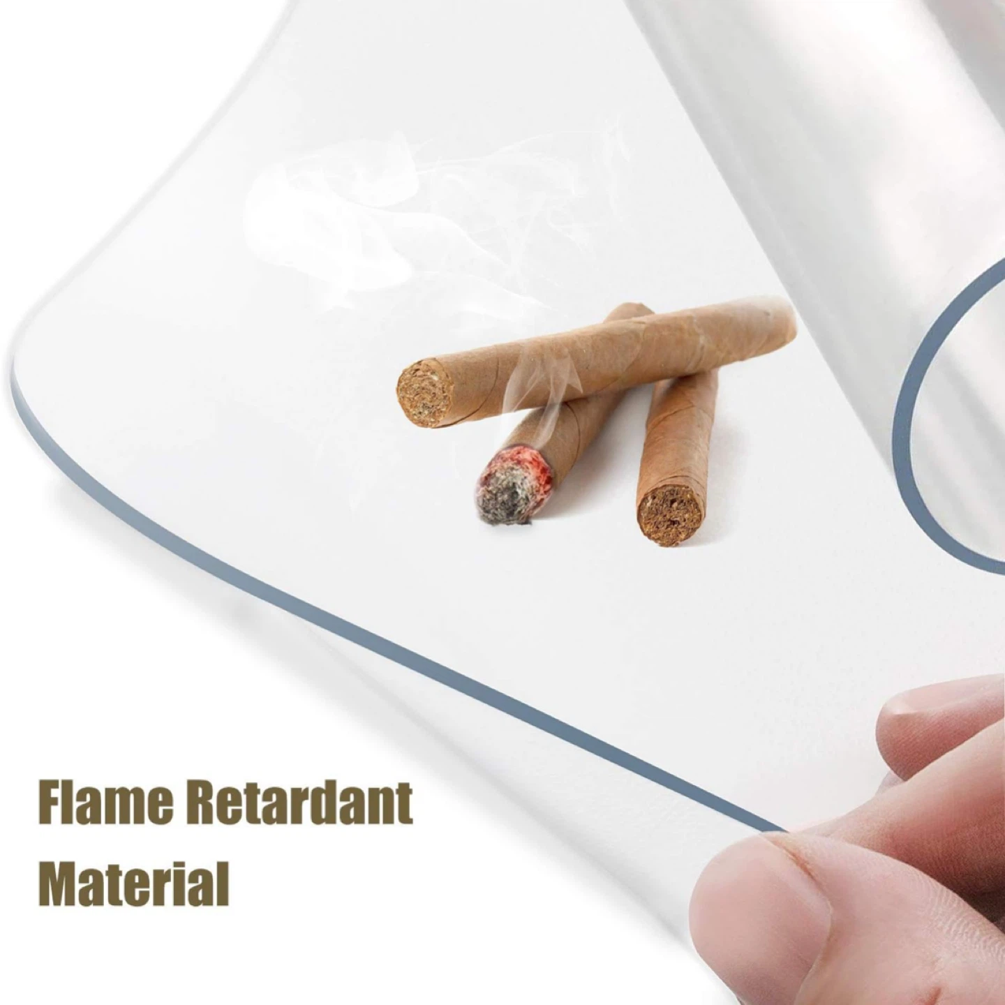 Clear Plastic Chair Mat for Hardwood Floor - photo 3