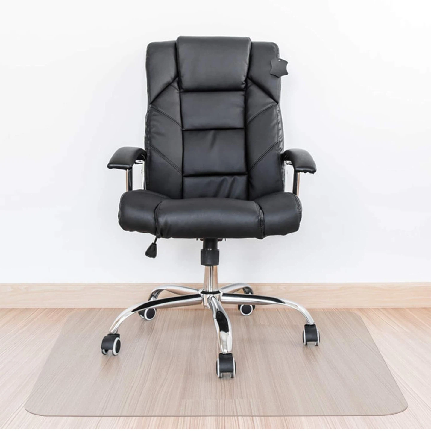 Clear Plastic Chair Mat for Hardwood Floor - photo 2