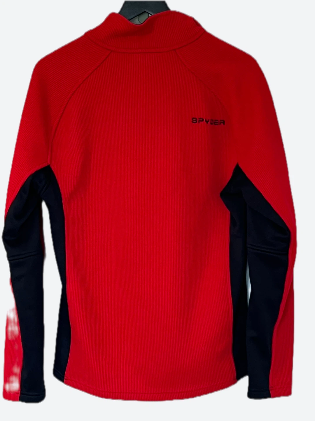 Spyder Red & Black 1/4 Zip Pullover Sweater - photo 4