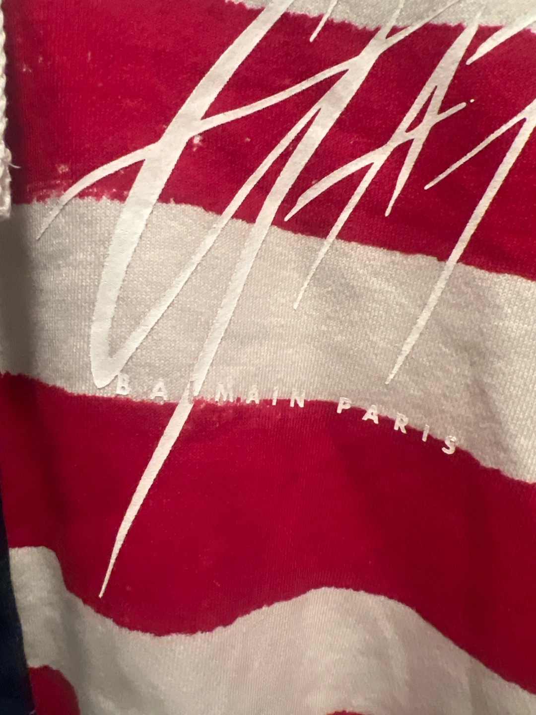 Vintage Balmain Paris x Gap American Flag Hoodie - photo 3