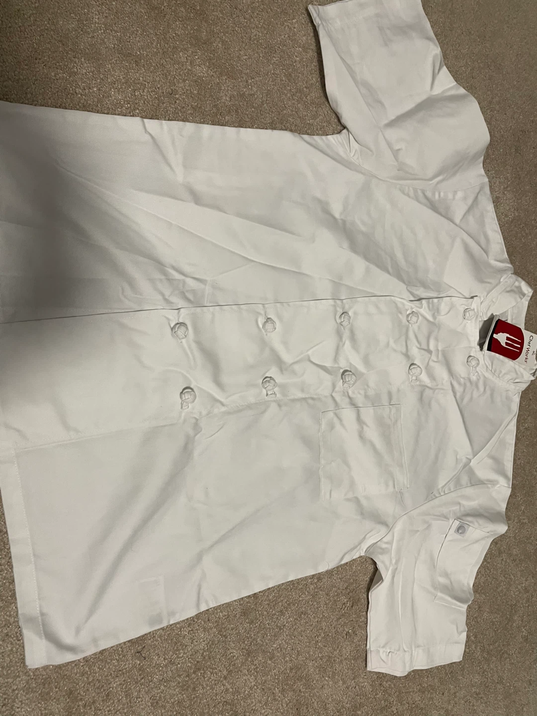 White Chef Coat - photo 2