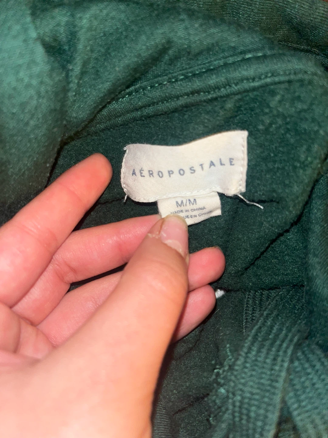 Aeropostale Green Hoodie - Size M - photo 3