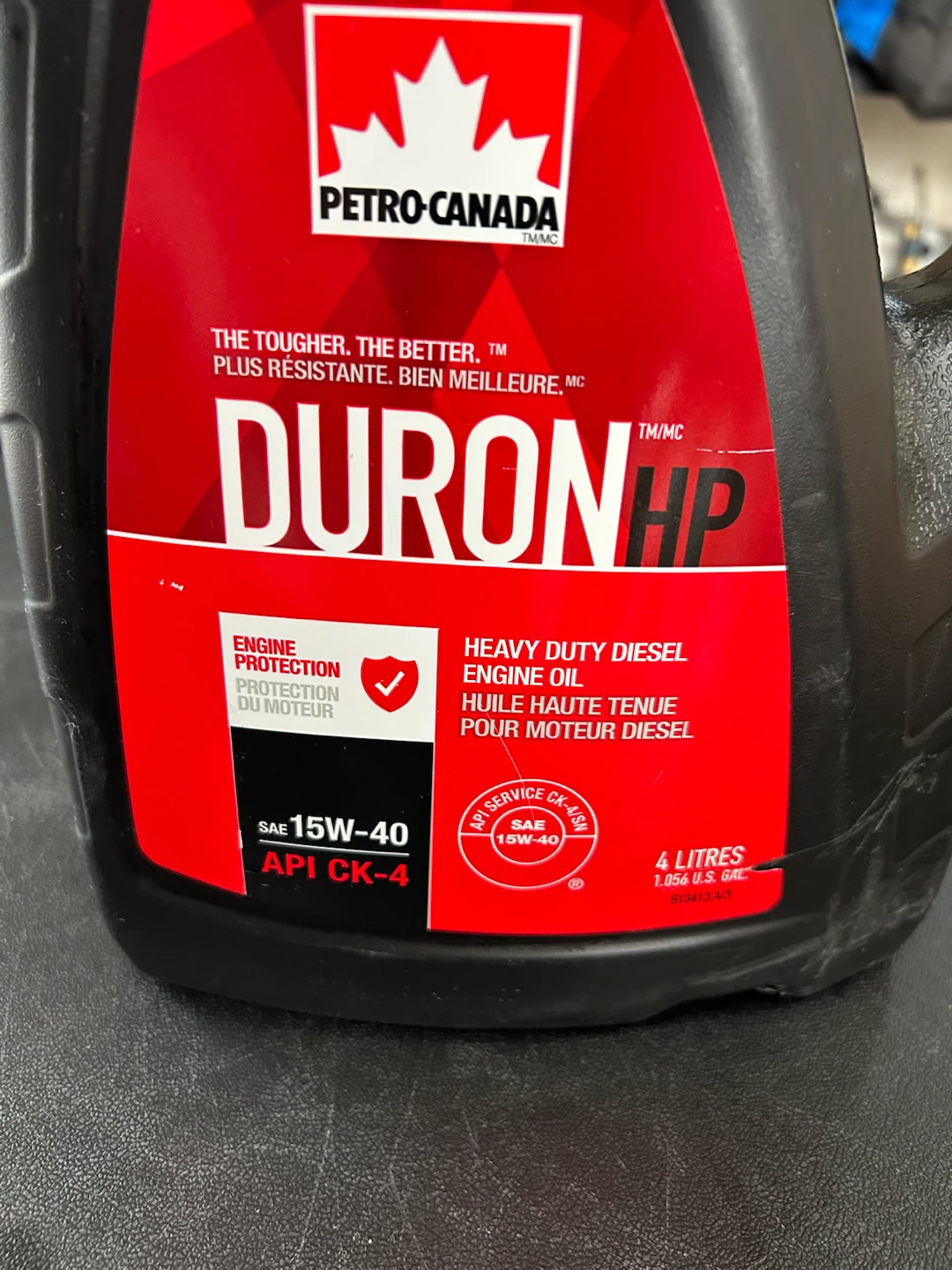 Petro-Canada Duron HP 15W-40 Heavy Duty Diesel Engine Oil 4L - photo 2
