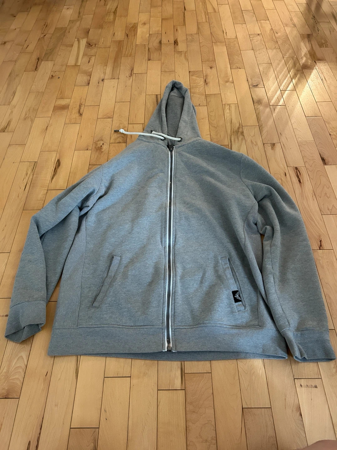 Grey Full Zip Hoodie