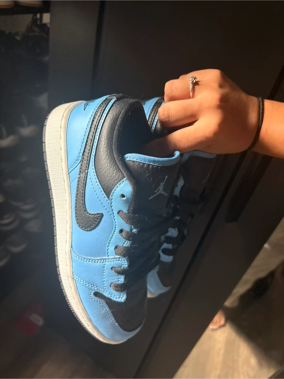 Air Jordan 1 Low SE University Blue Black White - photo 2