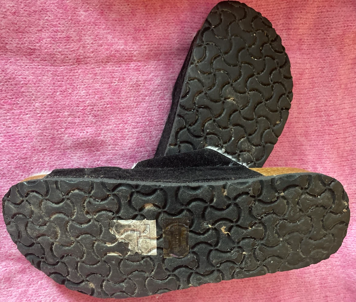 Agape Fur Lined Sandals Size 10 - photo 4