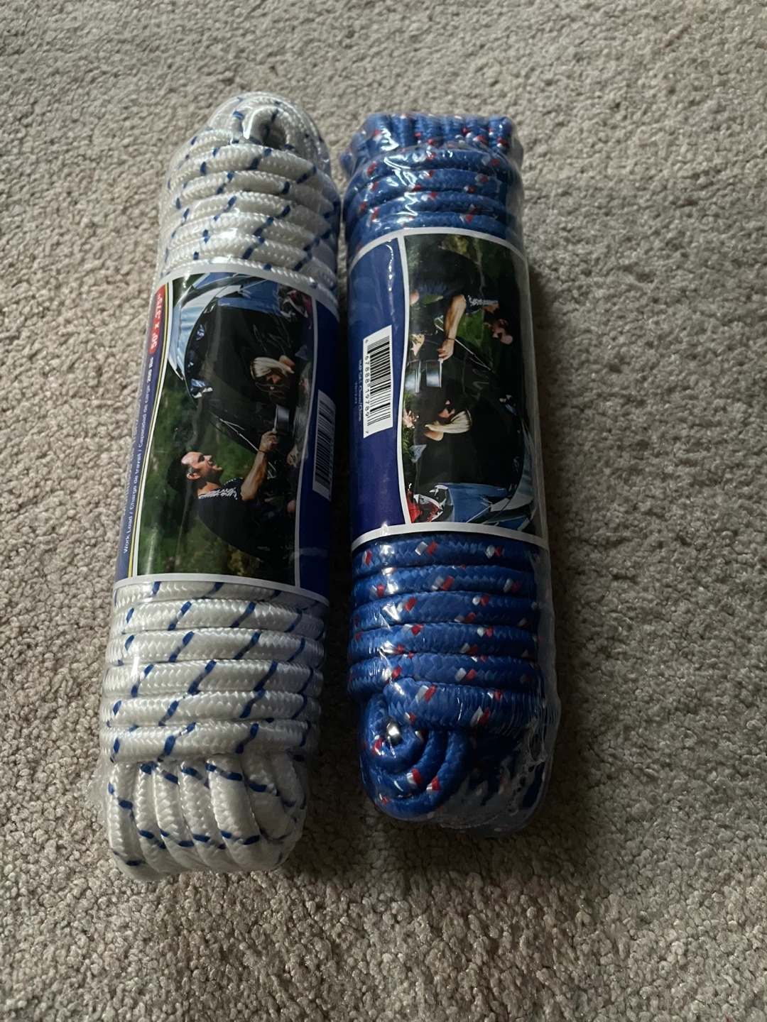 Camping Two Ropes - White/Blue and Blue/Red