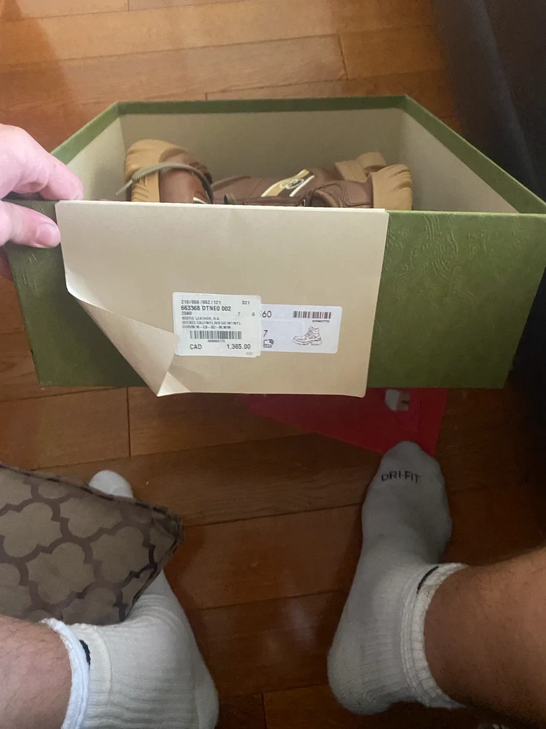 Gucci Brown Leather Boots Size 7 - photo 4