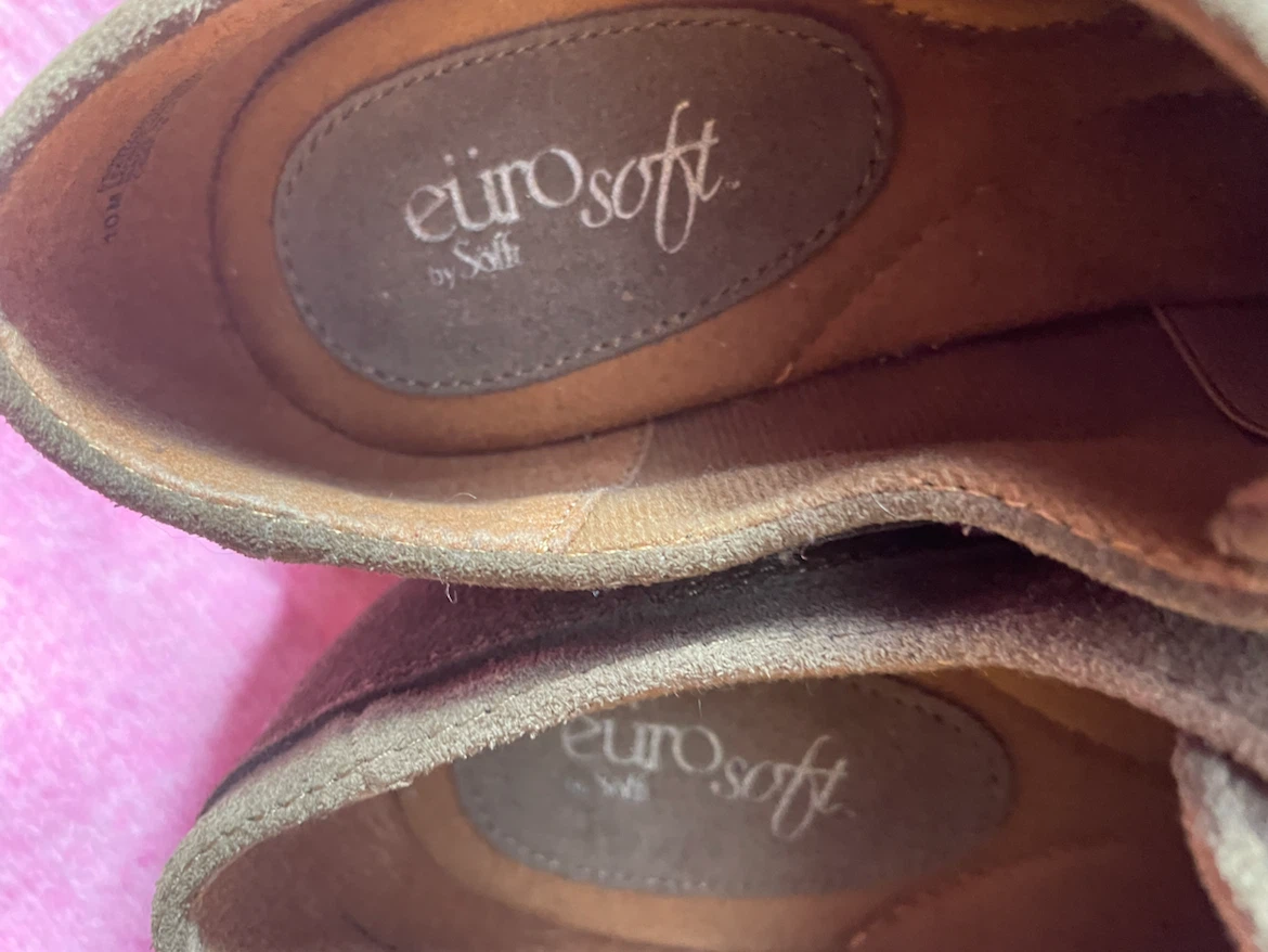 Eurosoft by Sofft Women's Brown Suede Oxford Shoes - photo 2