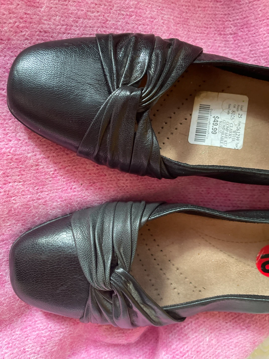 Clarks Women's Black Ballet Flats - photo 2