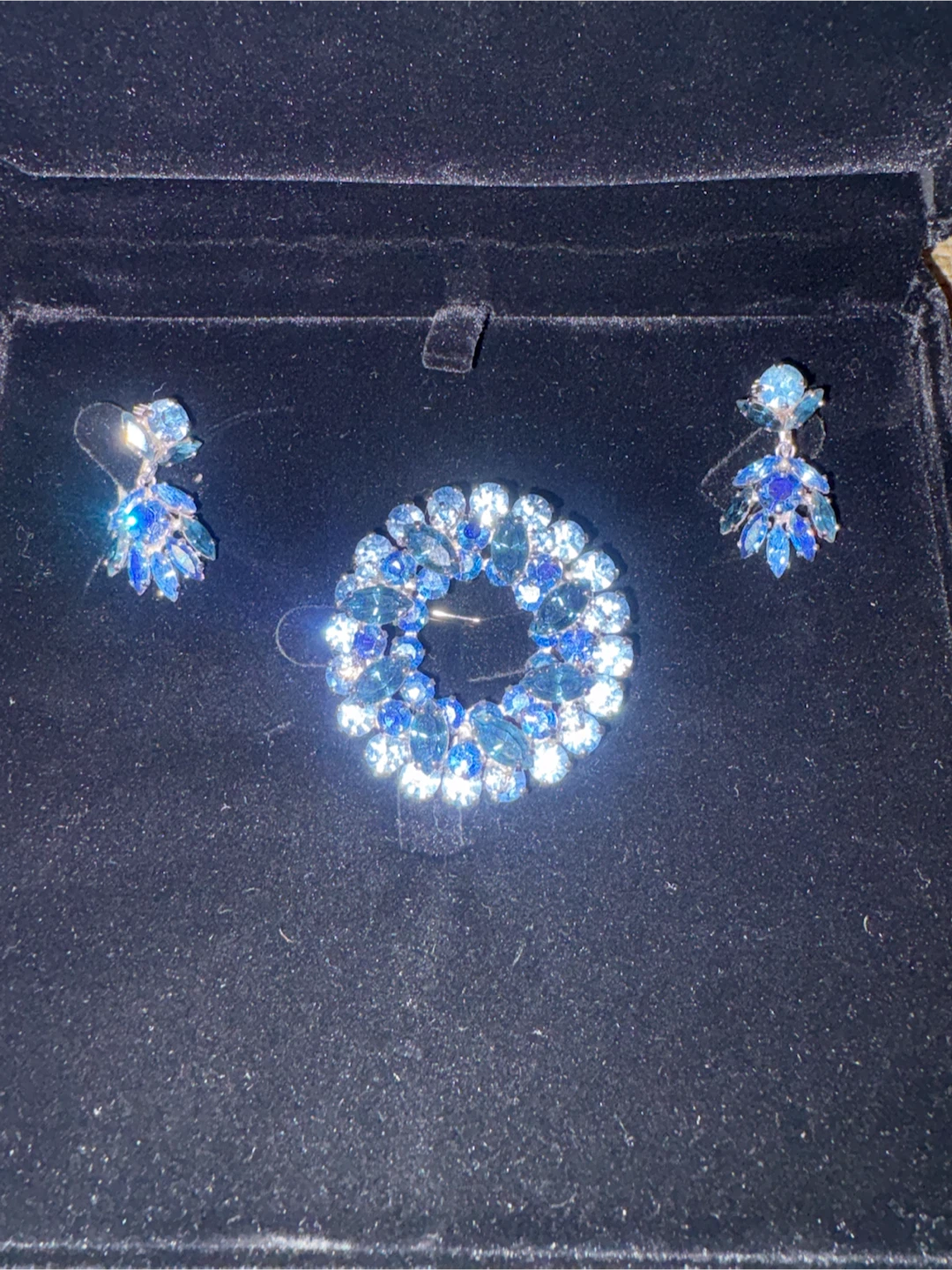 Sherman Brooch and Earring Set