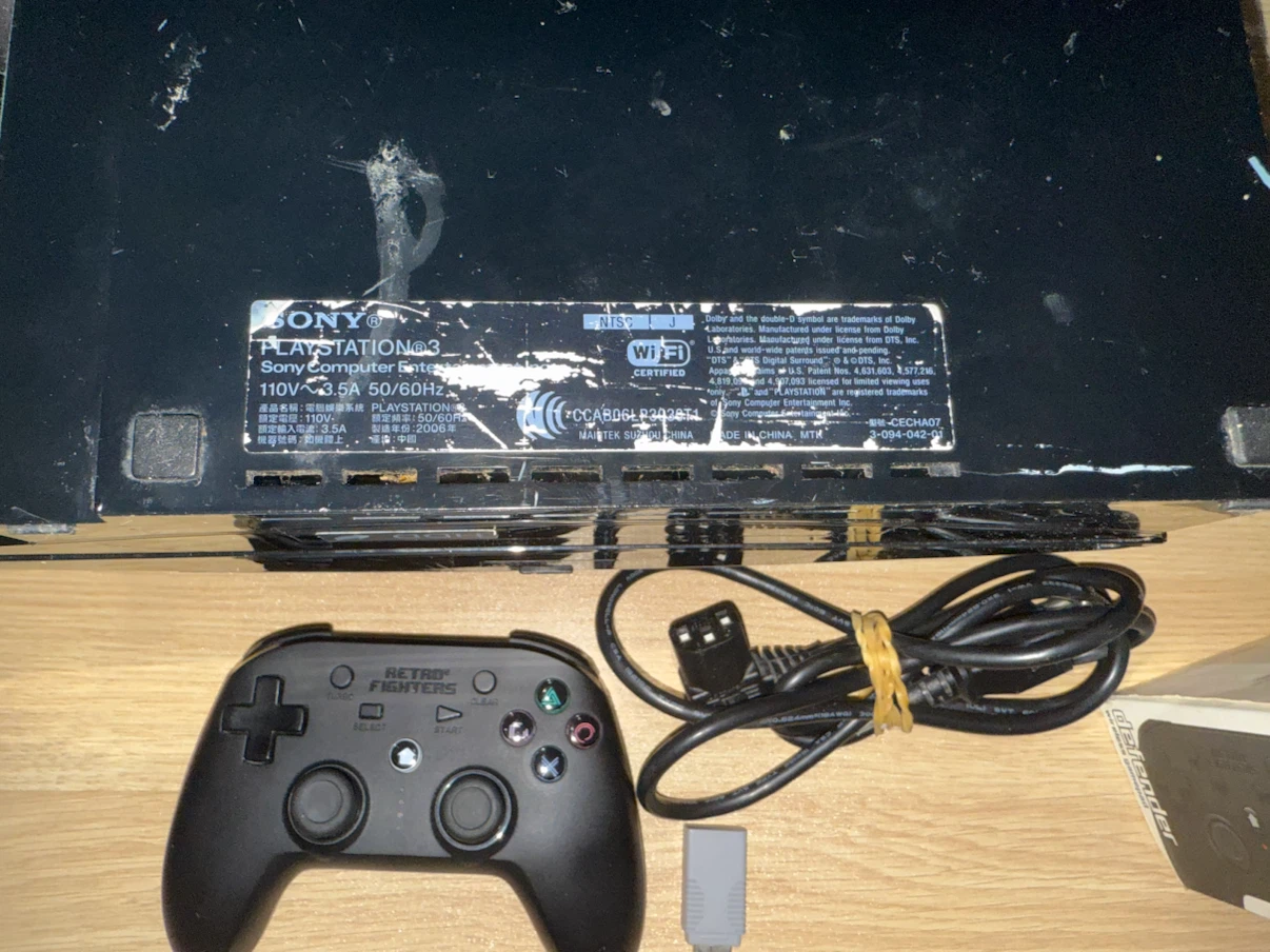 Japanese Backwards Compatible Sony PlayStation 3 - photo 3