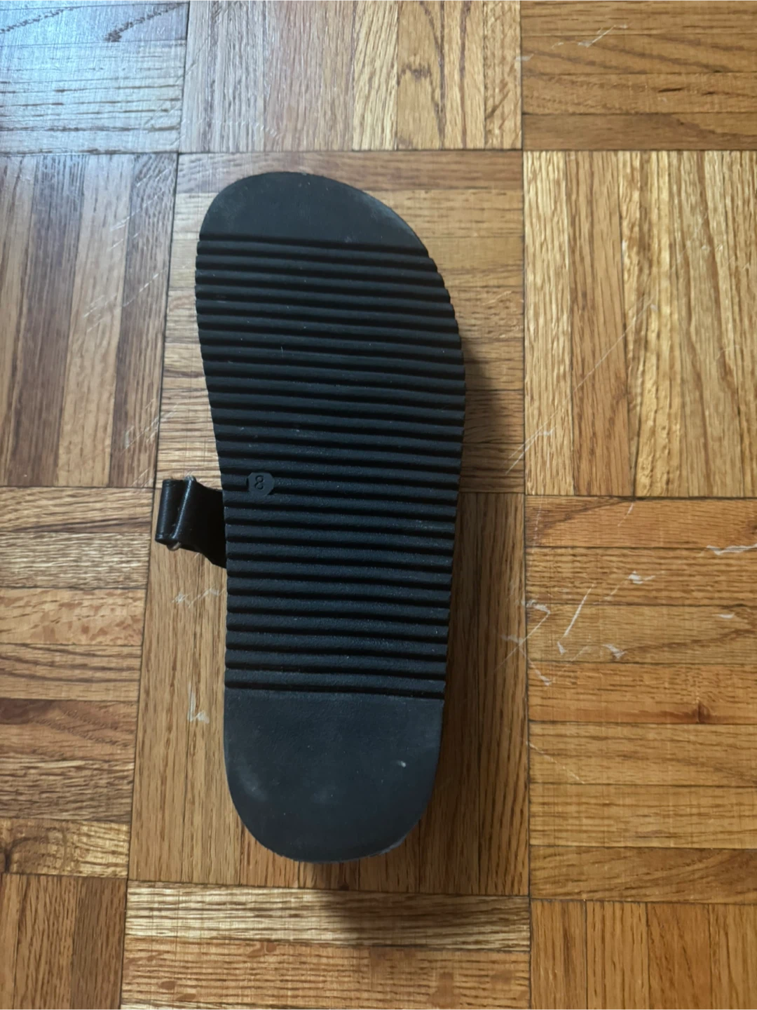 Steve Madden Black Slides - Size 8 - photo 3