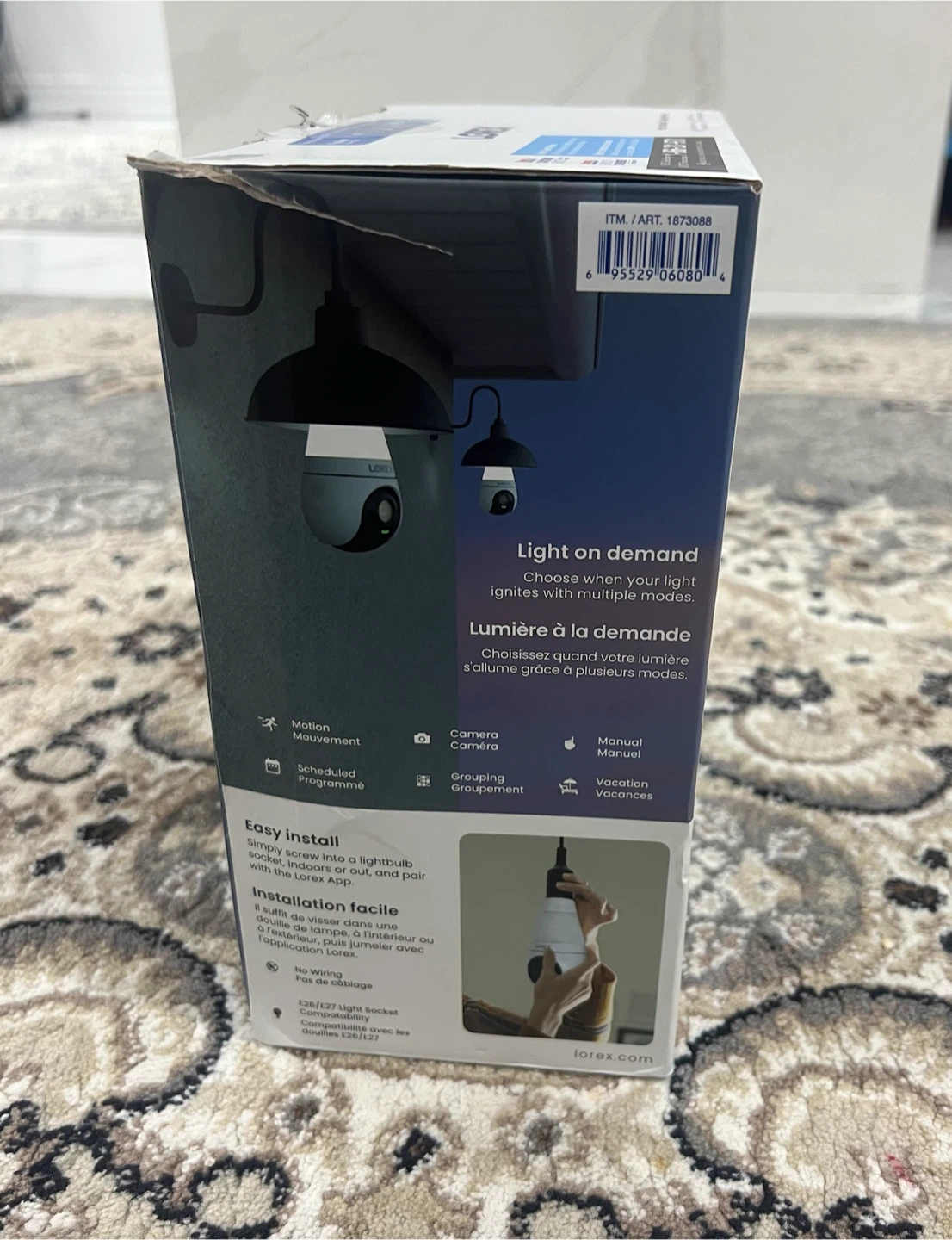 Lorex 2K Wi-Fi Smart Lightbulb Camera 2-Pack - photo 4