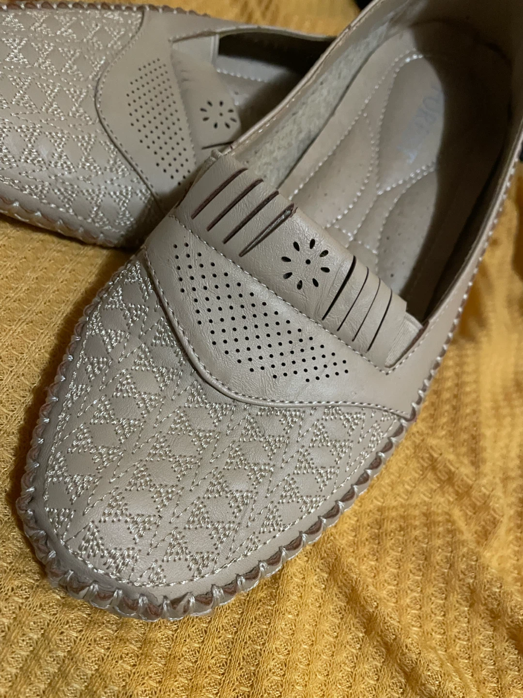 Women's Beige Loafers - photo 2