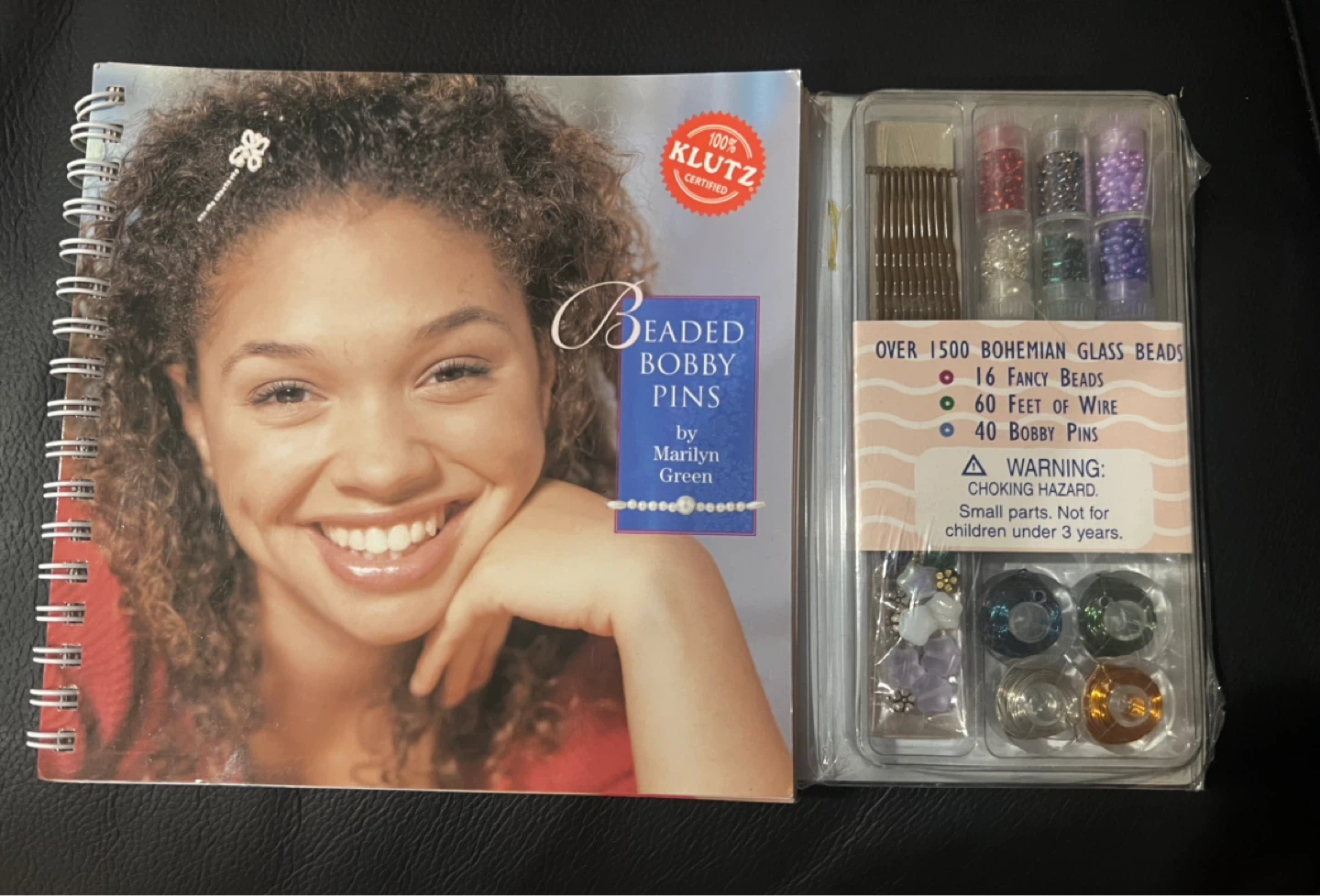 Klutz Beaded Bobby Pins Craft Kit New