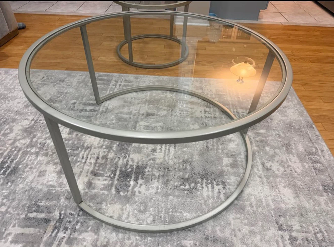 Glass Top Coffee Table