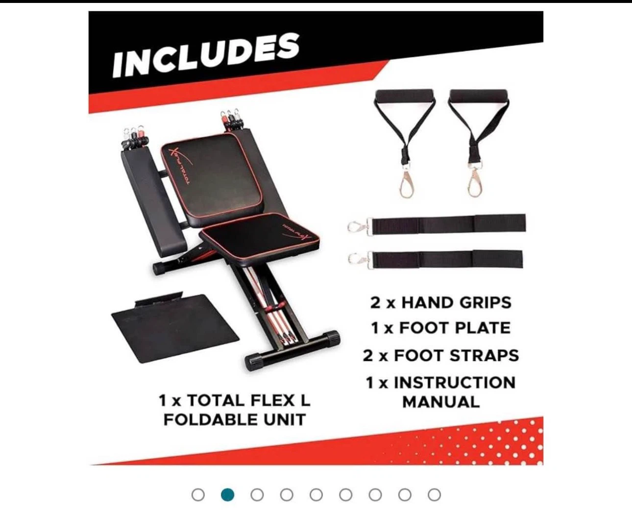 NEW,  Total Flex Pro Home Gym Equipment MSRP $750 + tax - photo 5