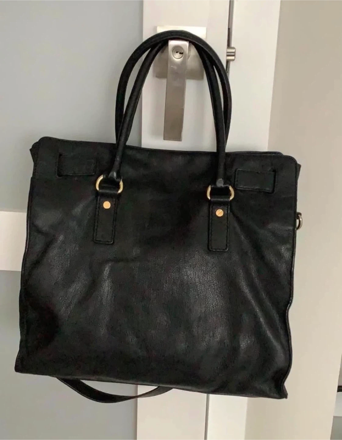 Michael Kors Black Leather Satchel Bag - photo 3