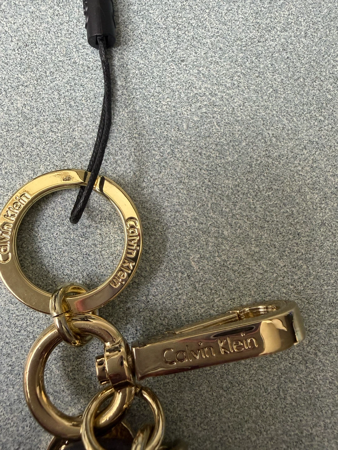 Calvin Klein  Leather Heart Keychain - photo 3