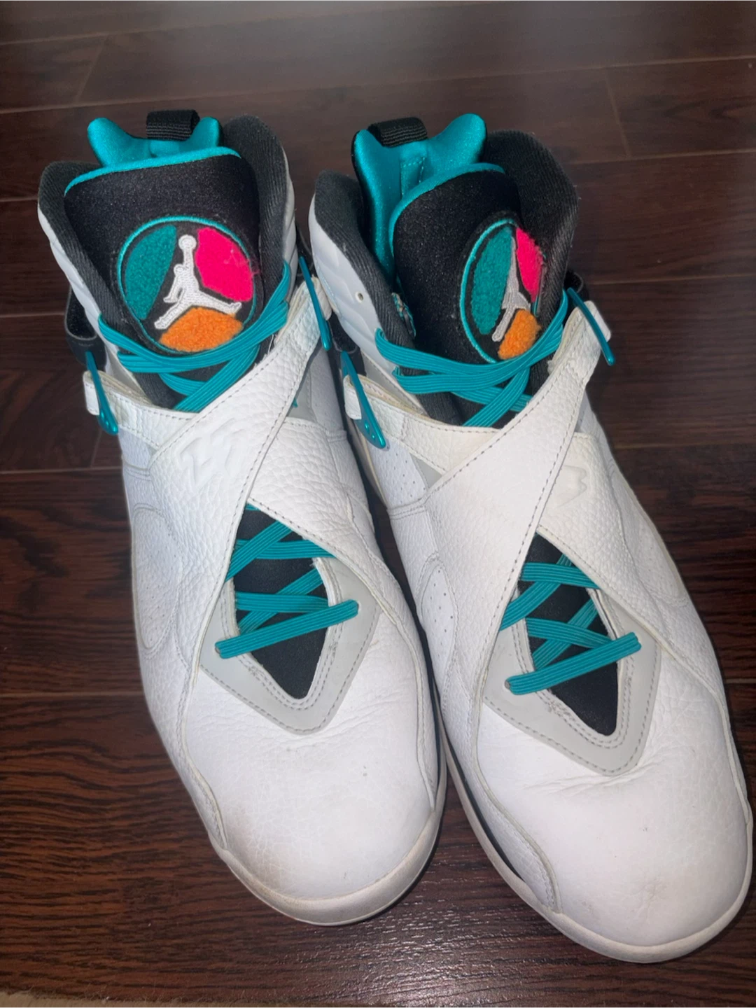 Nike Air Jordan 8 Retro South Beach 305381-113 Mens