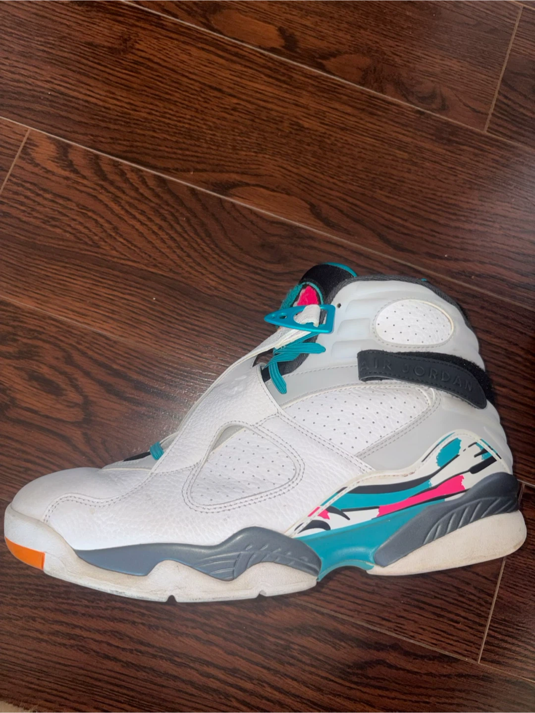 Nike Air Jordan 8 Retro South Beach 305381-113 Mens - photo 2