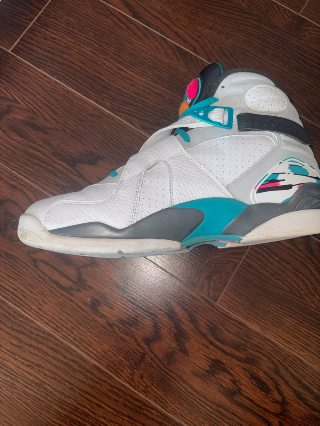 Nike Air Jordan 8 Retro South Beach 305381-113 Mens - photo 3