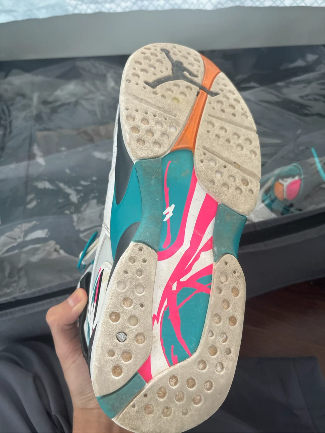 Nike Air Jordan 8 Retro South Beach 305381-113 Mens - photo 5