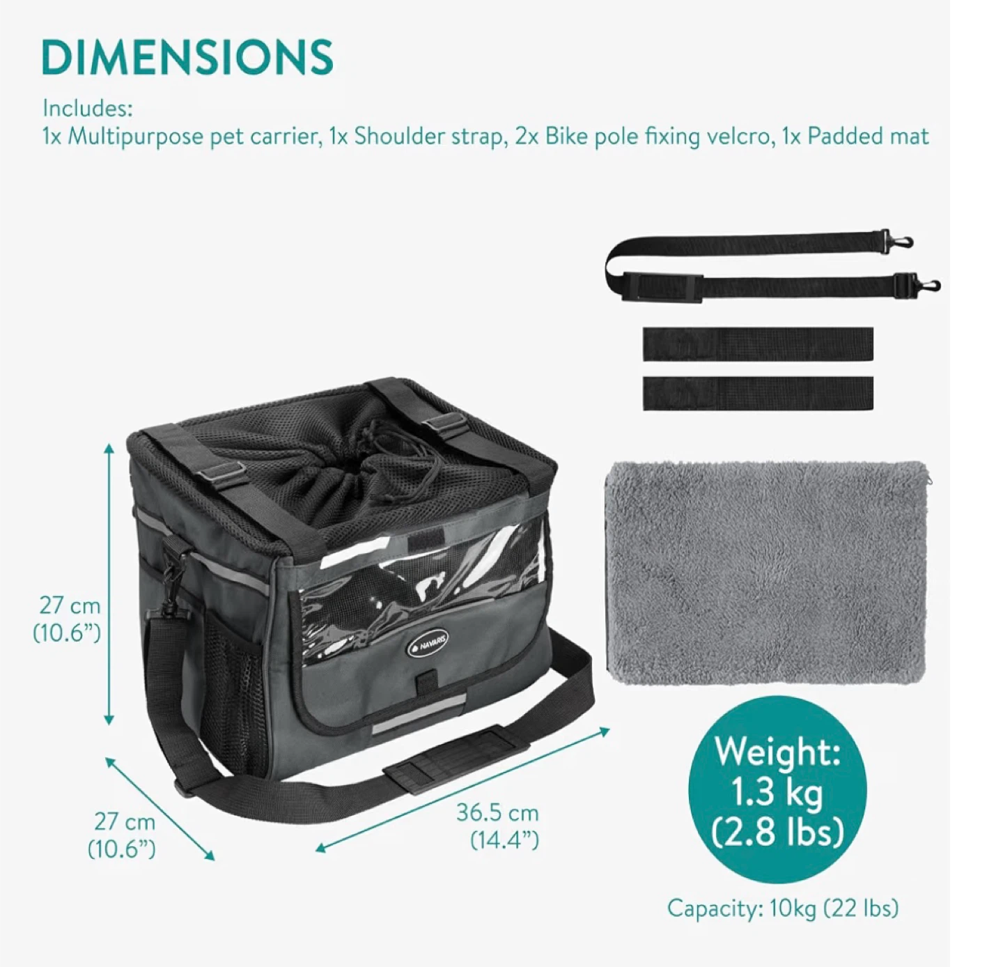 Multipurpose Pet Carrier Bag - photo 3