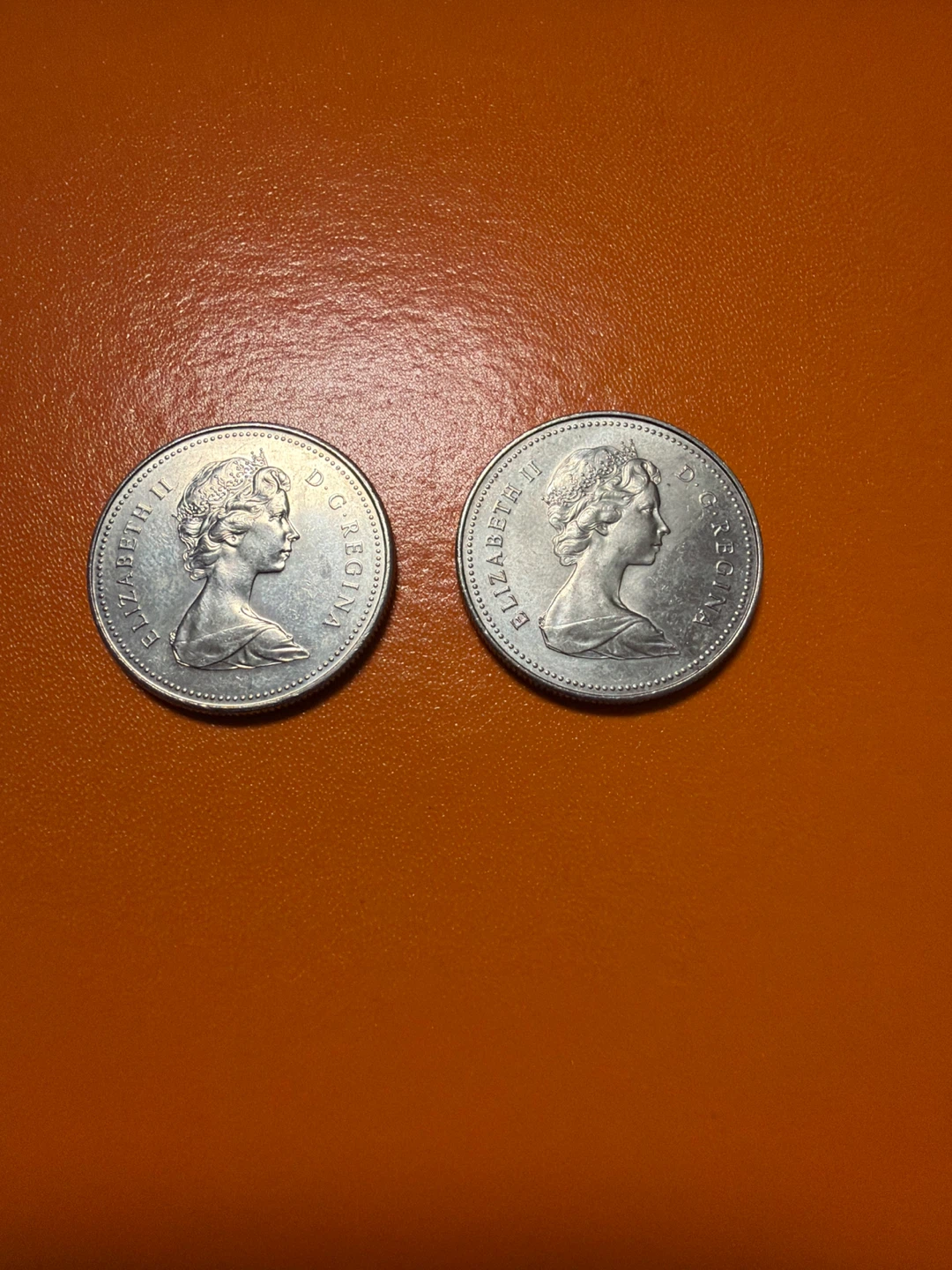 Two Canadian 50 Cent Coins - 1979 & 1980 - photo 2