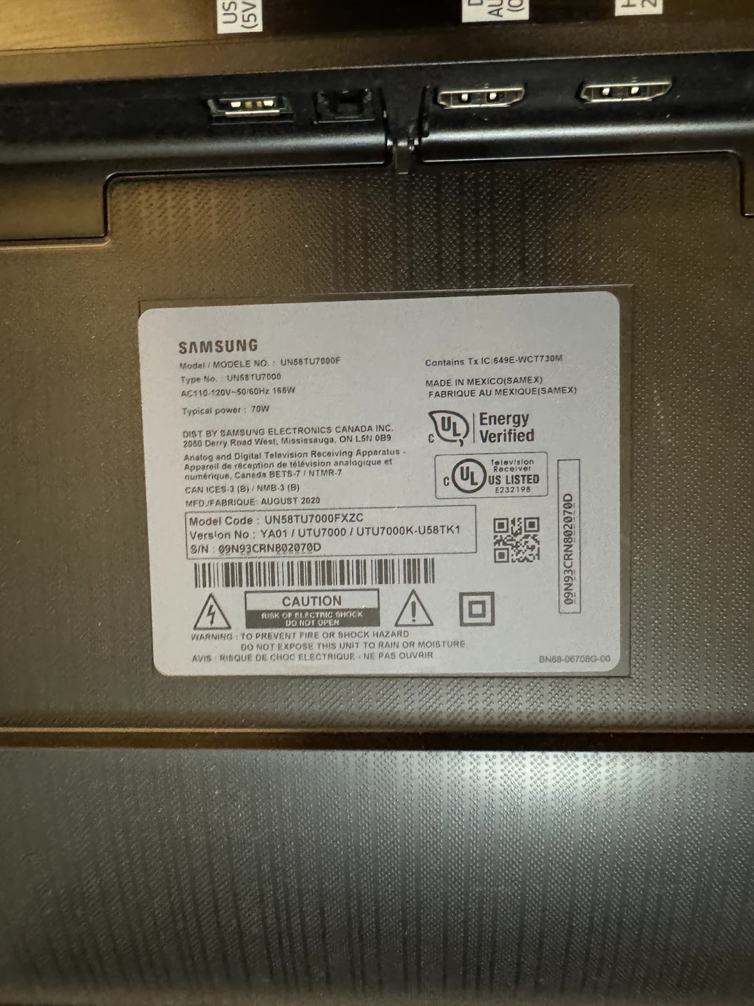 Samsung 58 inch smart tv（screen broken） - photo 5