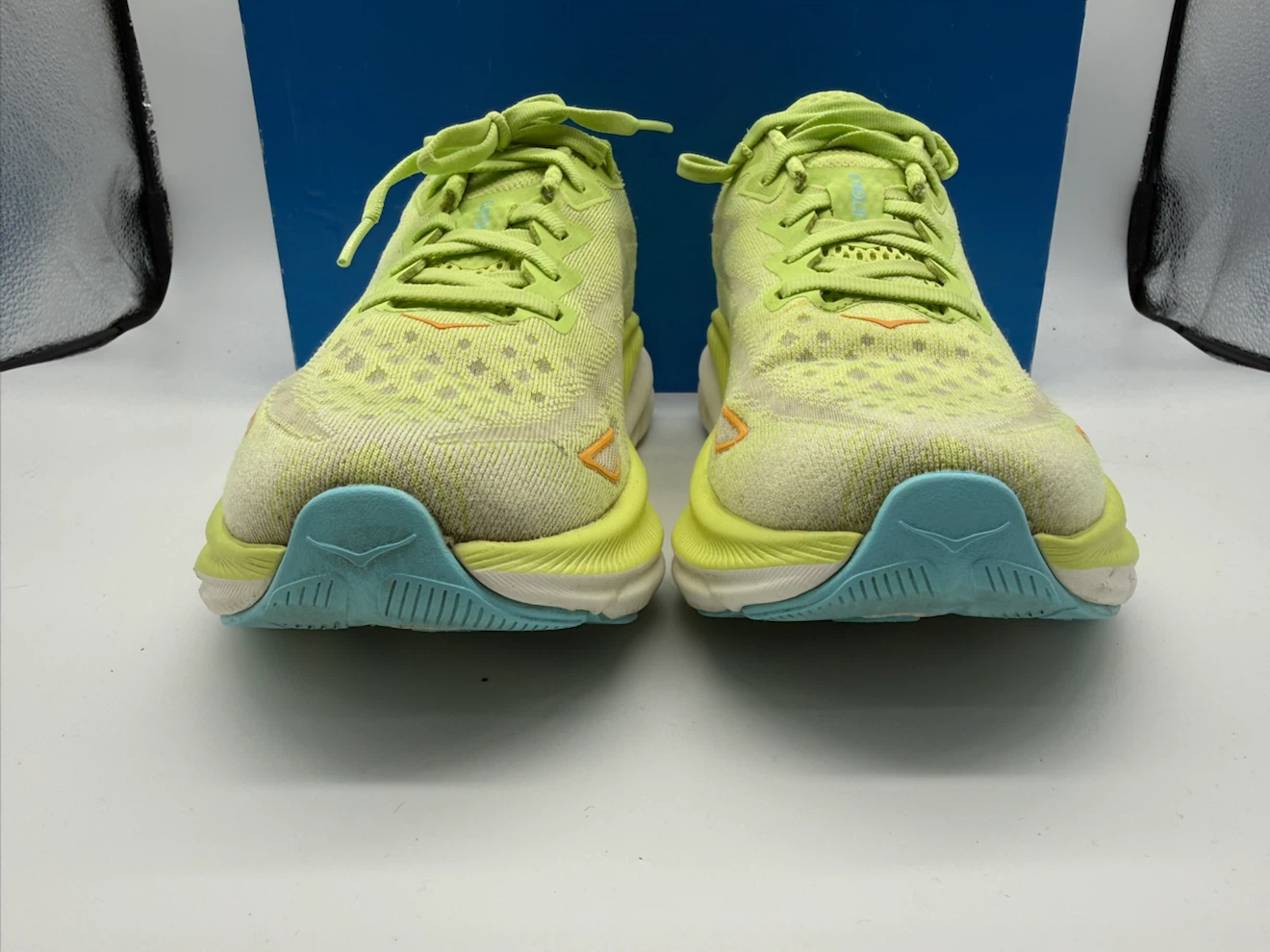Hoka One One Clifton 9 “Citron” Women’s Running Shoes Size US 7D - photo 4