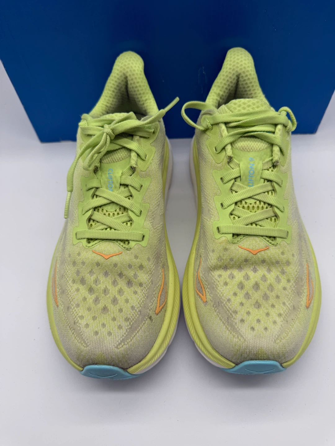 Hoka One One Clifton 9 “Citron” Women’s Running Shoes Size US 7D - photo 5