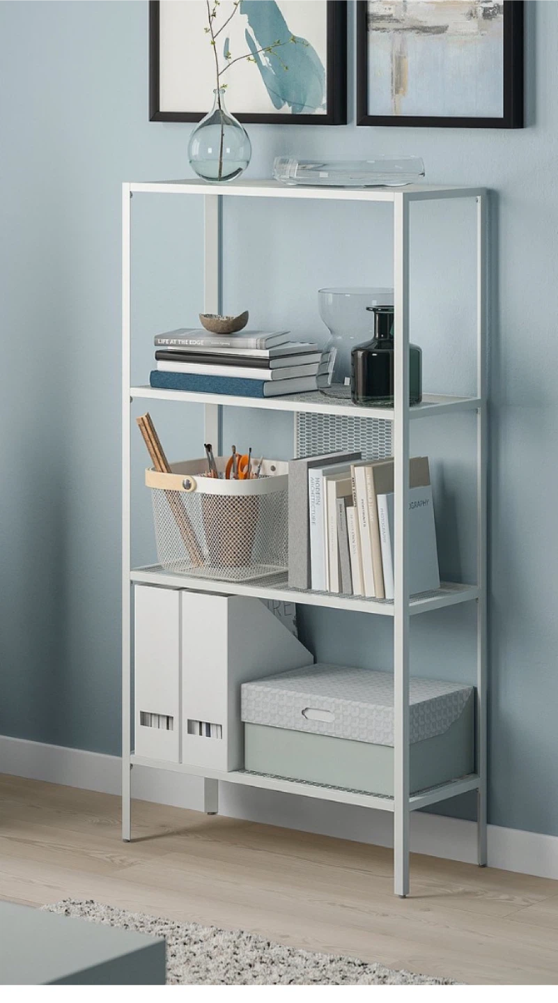 IKEA BAGGEBO Shelf Unit - White