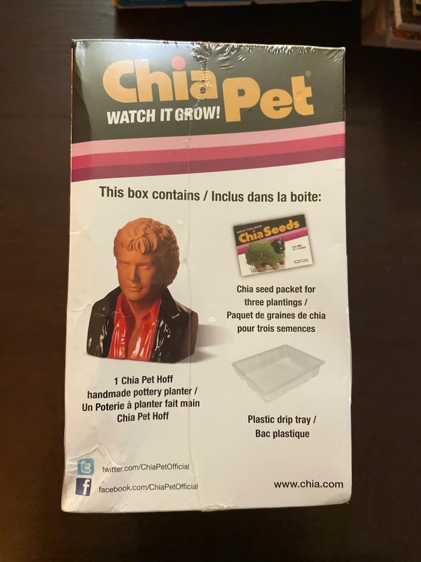 Chia Pet Hasselhoff Decorative Planter - photo 2