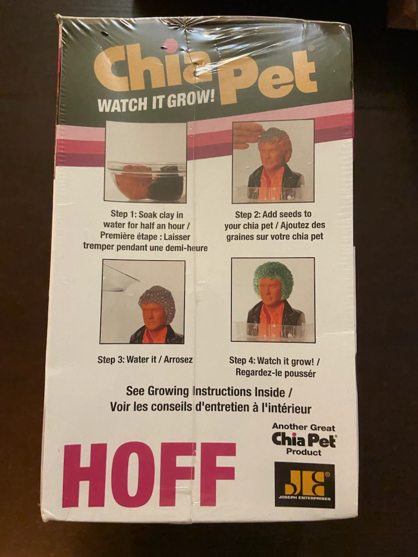 Chia Pet Hasselhoff Decorative Planter - photo 3