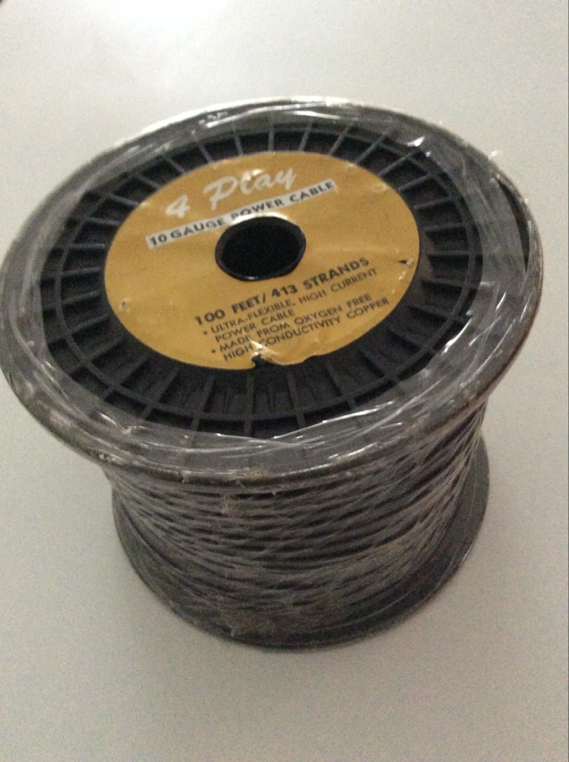 4 Play 10 Gauge Power Cable - 100 Feet