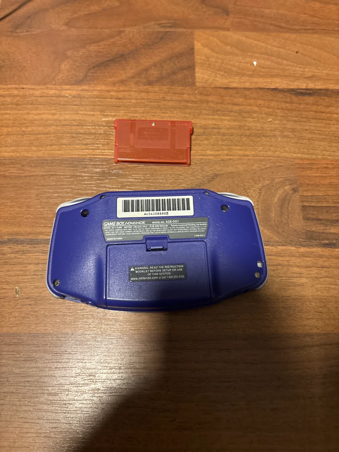 Gameboy advance with Pokémon red fire - photo 2