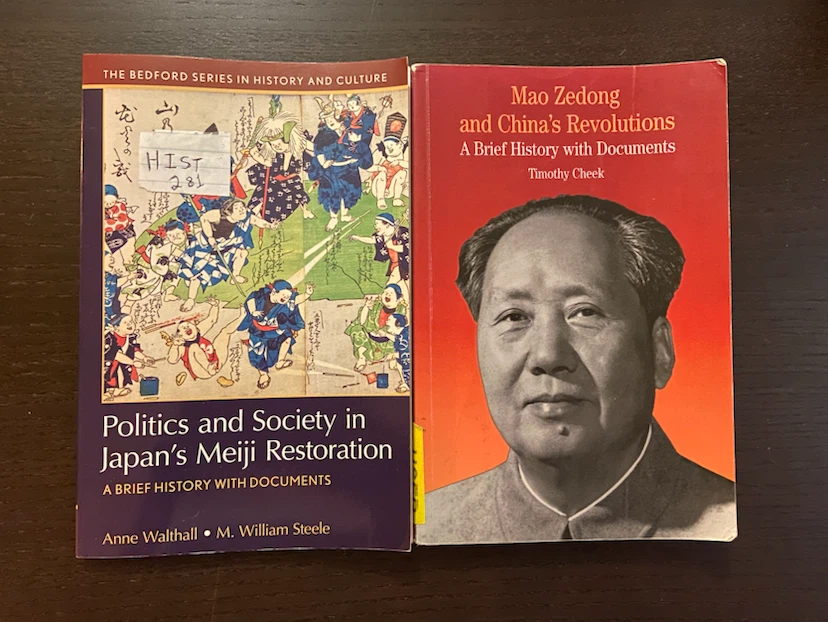 Asian History (HIST 281) Books