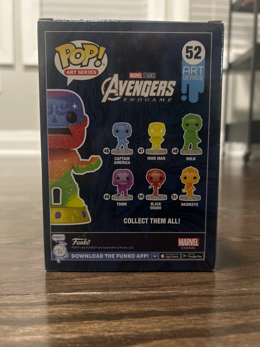 Funko Pop! Marvel Art Series Thanos #52 - photo 3