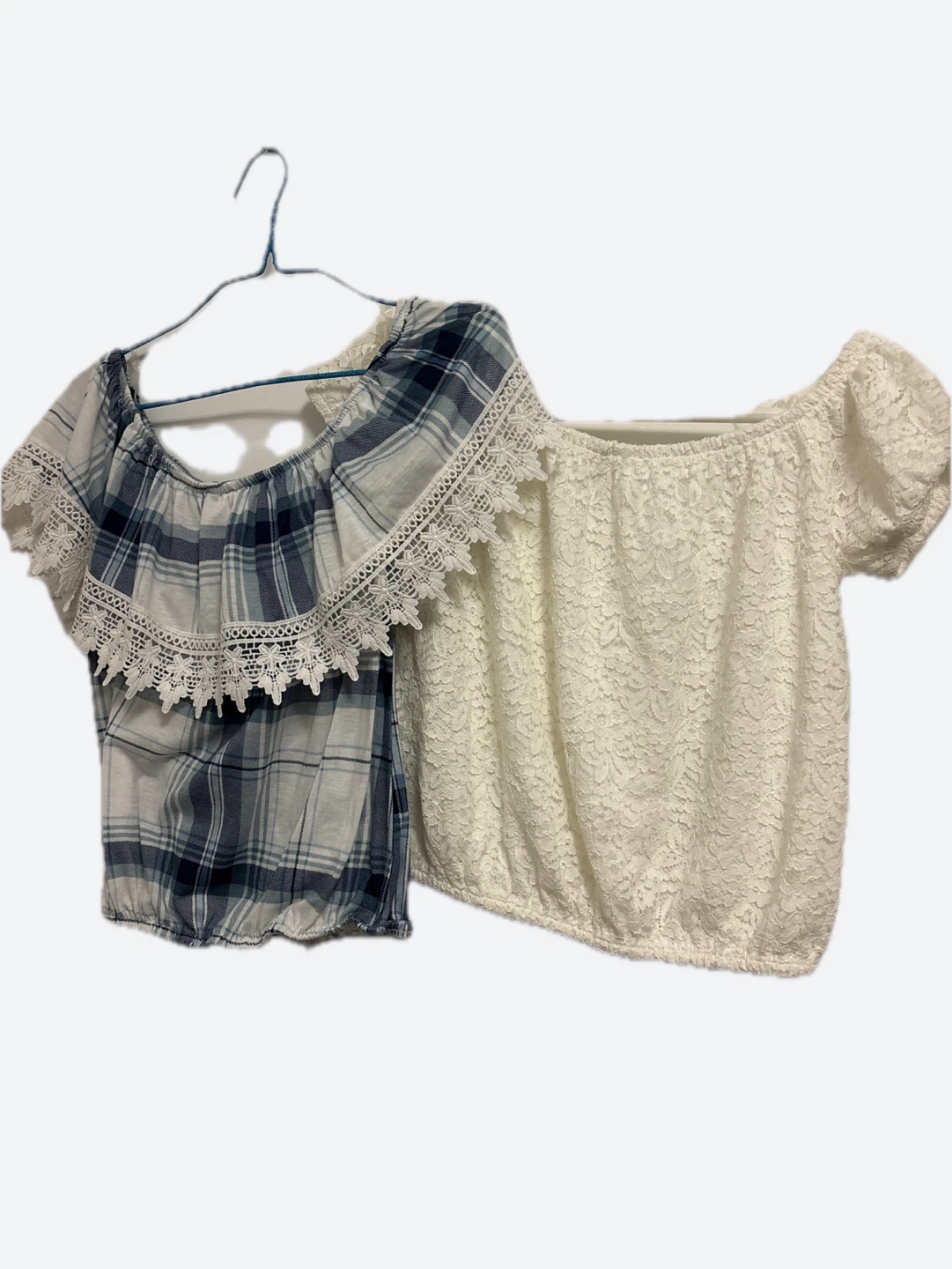 Off-the-shoulder blouses
