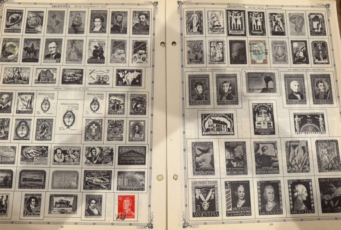 Old Argentina Postage Stamps - photo 3