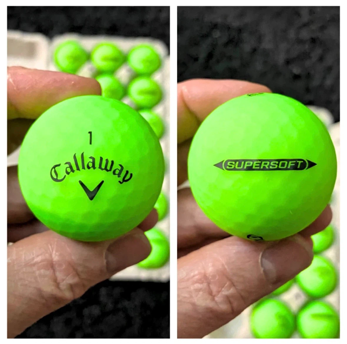 18 Callaway Supersoft Green Golf Balls - photo 3