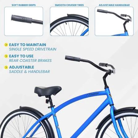 Blue Cruiser Bike - photo 4
