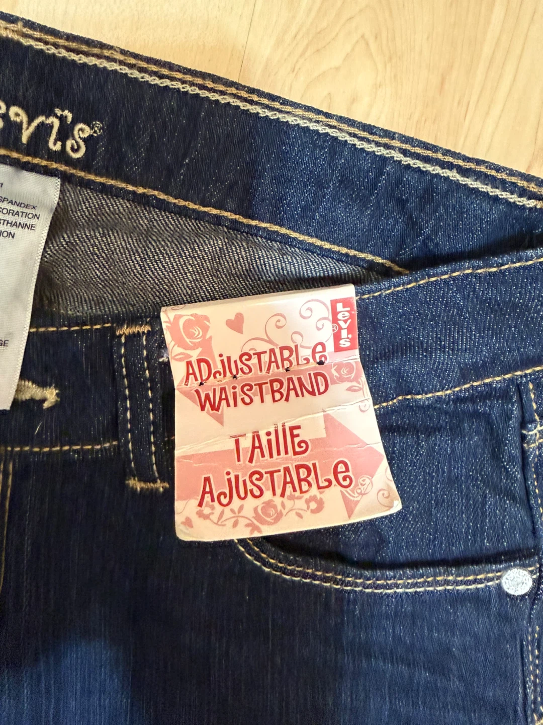 Levi's Dark Blue Flare Jeans - photo 4